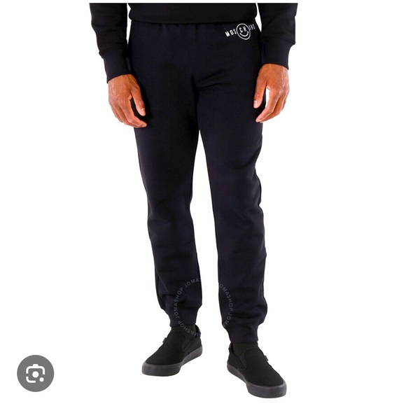 Moschino Black Joggers Tapered Sweatpants - Picture 1 of 10